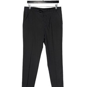 Maison Margiela 2015 Black Drawstring Slim Trousers